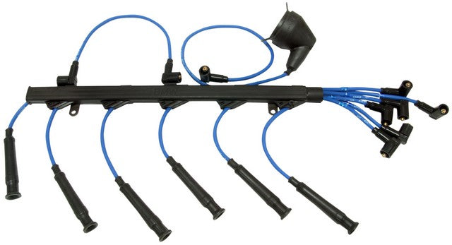 NGK Spark Plug Wire Set P/N:RC-EUC010 Fits: BMW 533i 84-83, BMW 633csi 84-82, BMW 733i 84-82 - Image 1