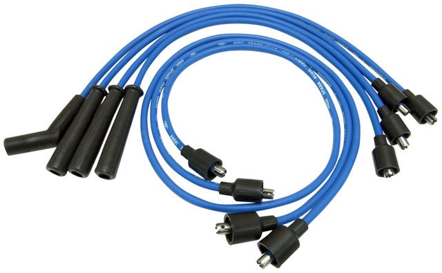 NGK Spark Plug Wire Set P/N:RC-EUX008 Fits: Fiat 124 1974, Fiat 124 80-76 - Image 1