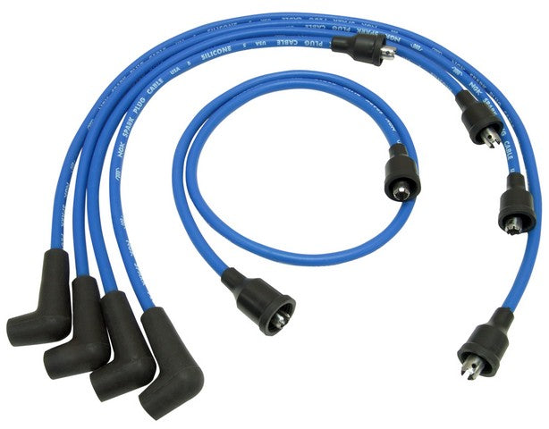 NGK Spark Plug Wire Set P/N:RC-EUX002 Fits: Fiat 128 79-71, Fiat Strada 82-79, Fiat X-1/9 83-74 - Image 1