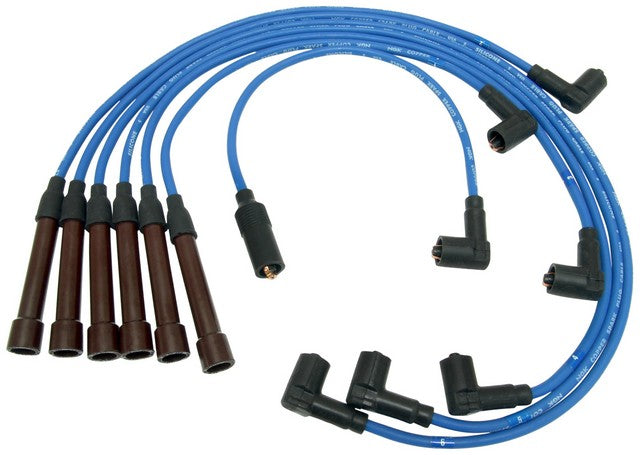 NGK Spark Plug Wire Set P/N:RC-EUC014 Fits: BMW 2.8 Bavaria, BMW 2500, BMW 2800, BMW 2800cs, BMW 3.0cs, BMW 3.0csi, BMW 3.0csl, BMW 3.0s, BMW 3.0si, BMW 530i, BMW 630csi, BMW Bavaria - Image 1