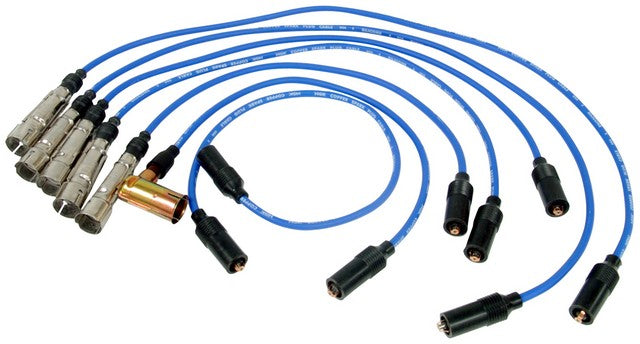 NGK Spark Plug Wire Set P/N:RC-EUC039 Fits: Mercedes-benz 220, Mercedes-benz 220s, Mercedes-benz 220se, Mercedes-benz 230, Mercedes-benz 230s, Mercedes-benz 230sl, Mercedes-benz 280se, Mercedes-benz 280sel, Mercedes-benz 280sl, Mercedes-benz 300sel - Image 1