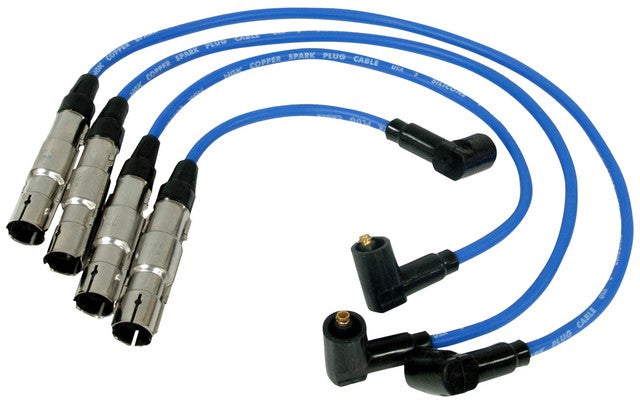 NGK Spark Plug Wire Set P/N:RC-VWC035 Fits: Volkswagen Beetle 01-98, Volkswagen Golf 01-99, Volkswagen Jetta 01-99, Volkswagen Jetta 15-11 - Image 1