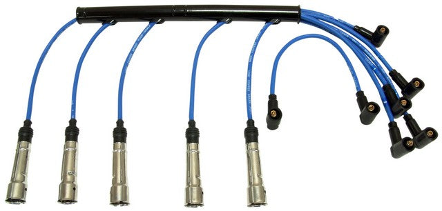 NGK Spark Plug Wire Set P/N:RC-VWC024 Fits: Audi 100 Quattro 91-89, Audi 80 92-91, Audi 80 Quattro 92-88, Audi 90 91-88, Audi 90 Quattro 89-88, Audi Coupe 1987 - Image 1