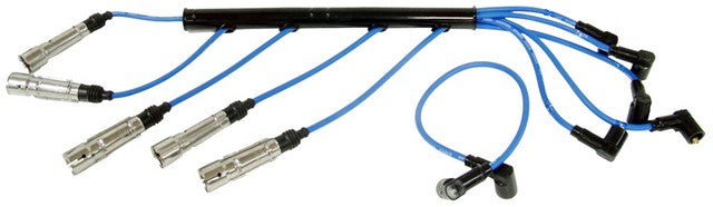 NGK Spark Plug Wire Set P/N:RC-VWC012 Fits: Audi 100, Audi 200, Audi 200 Quattro, Audi 4000, Audi 4000 Quattro, Audi 5000, Audi 5000 Quattro, Audi Coupe, Volkswagen Quantum - Image 1