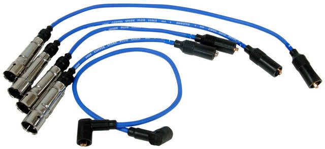 NGK Spark Plug Wire Set P/N:RC-VWC014 Fits: Volkswagen Jetta 84-80, Volkswagen Quantum 83-82, Volkswagen Rabbit 84-77, Volkswagen Rabbit Convertible 84-80, Volkswagen Rabbit Pickup 83-80, Volkswagen Scirocco 84-77 - Image 1