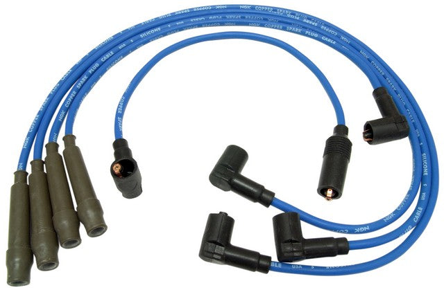 NGK Spark Plug Wire Set P/N:RC-VWC018 Fits: Audi 100 Series 77-69, Audi Super 90 72-69 - Image 1