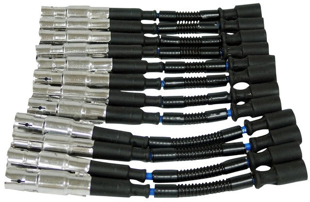 NGK Spark Plug Wire Set P/N:RC-EUC071 Fits: Chrysler Crossfire, Mercedes-benz C240, Mercedes-benz C280, Mercedes-benz C32 Amg, Mercedes-benz C320, Mercedes-benz Clk320, Mercedes-benz E320, Mercedes-benz Ml320, Mercedes-benz Ml350, Mercedes-benz Slk32 Amg - Image 1