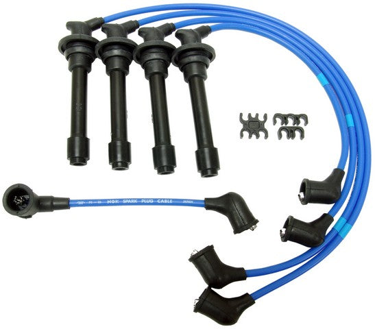 NGK Spark Plug Wire Set P/N:RC-NX07 Fits: Infiniti G20 94-91, Nissan Nx 93-91, Nissan Sentra 94-91 - Image 1