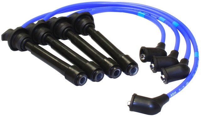 NGK Spark Plug Wire Set P/N:RC-XX90 Fits: Hyundai Elantra 12-96, Hyundai Tiburon 01-97, Hyundai Tiburon 08-03, Hyundai Tucson 09-05, Kia Soul 11-10, Kia Spectra 09-04, Kia Spectra5 09-05, Kia Sportage 10-05 - Image 1