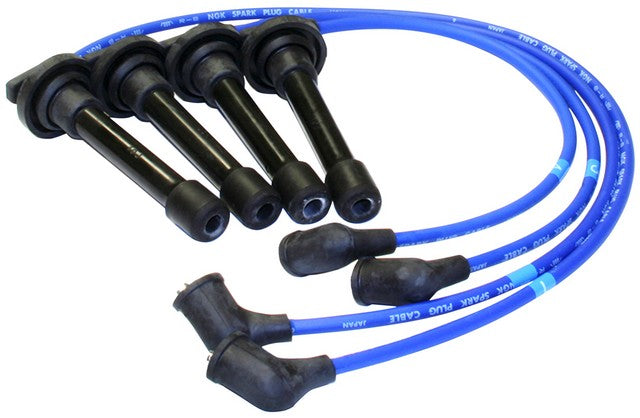 NGK Spark Plug Wire Set P/N:RC-HE71 Fits: Honda Civic 95-92, Honda Civic Del Sol 95-93 - Image 1