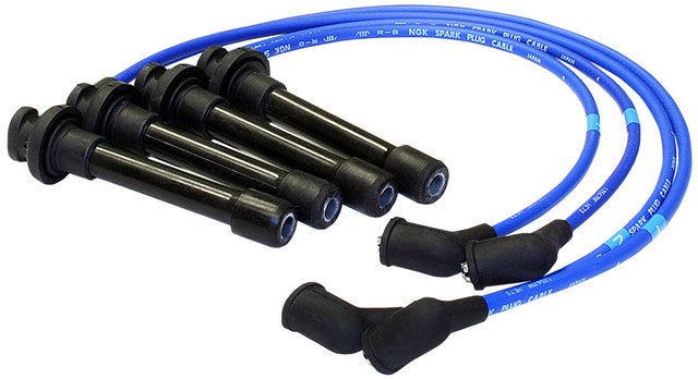 NGK Spark Plug Wire Set P/N:RC-HE73 Fits: Acura Cl 99-97, Honda Accord 02-94, Honda Civic 00-96, Honda Civic Del Sol 97-96, Honda Odyssey 1998, Isuzu Oasis 99-98 - Image 1