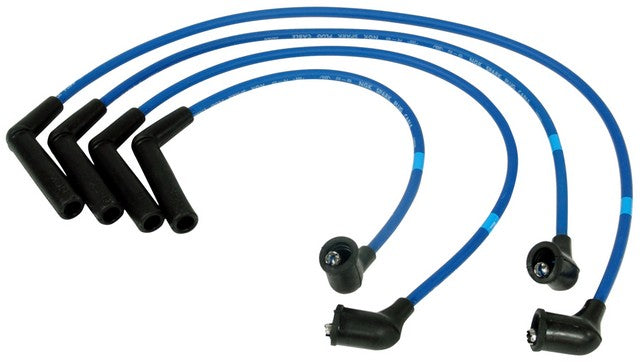 NGK Spark Plug Wire Set P/N:RC-ME74 Fits: Dodge Colt 95-92, Eagle Summit 96-92, Mitsubishi Mirage 96-91, Plymouth Colt 95-92 - Image 1