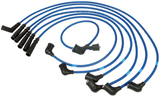 NGK Spark Plug Wire Set P/N:RC-NE61 Fits: Nissan 240z 73-70, Nissan 260z 75-74, Nissan 280z 78-75, Nissan 280zx 83-79, Nissan 810 81-77, Nissan Maxima 84-81 - Image 1