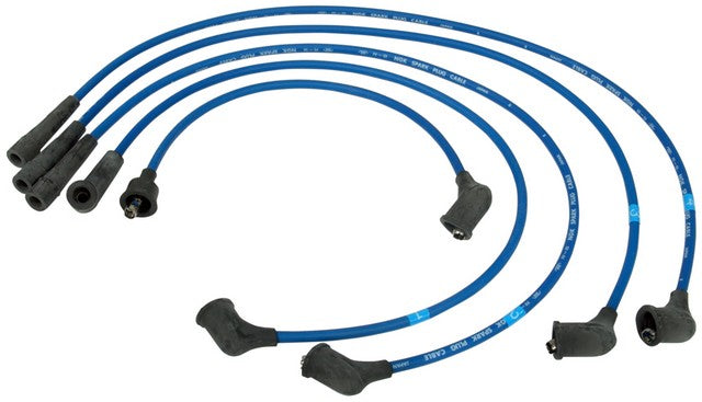 NGK Spark Plug Wire Set P/N:RC-NE64 Fits: Nissan 1600 70-66, Nissan 200sx 80-77, Nissan 411 1967, Nissan 510 73-68, Nissan 510 80-78, Nissan 521 Pickup 72-70, Nissan 610 76-73, Nissan 620 79-75, Nissan 620 Pickup 74-72, Nissan 710 77-74, Nissan 720 1980 - Image 1