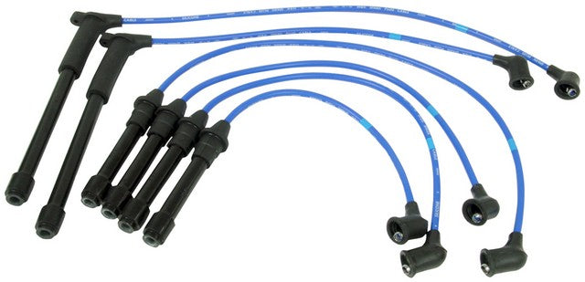 NGK Spark Plug Wire Set P/N:RC-NX14 Fits: Infiniti Qx4 00-97, Nissan Frontier 04-99, Nissan Pathfinder 00-96, Nissan Xterra 04-00 - Image 1