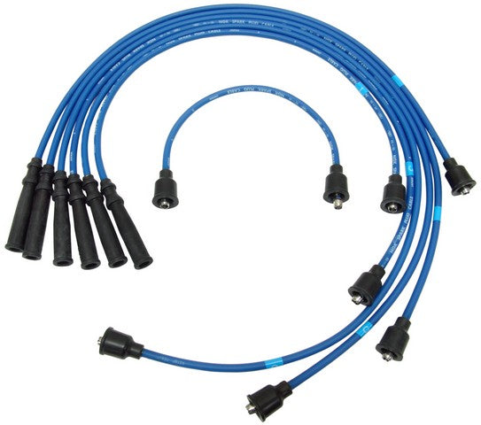 NGK Spark Plug Wire Set P/N:RC-TE81 Fits: Toyota Crown 72-68, Toyota Mark Ii 76-72 - Image 1