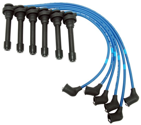 NGK Spark Plug Wire Set P/N:RC-ME97 Fits: Chrysler Cirrus 00-95, Chrysler Sebring 05-95, Dodge Avenger 00-95, Dodge Stratus 05-95, Mitsubishi Eclipse 05-00, Mitsubishi Galant 03-99 - Image 1