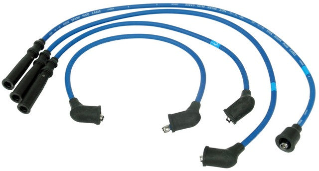 NGK Spark Plug Wire Set P/N:RC-SE80 Fits: Chevrolet Sprint 91-89, Geo Metro 91-89, Pontiac Firefly 91-89 - Image 1