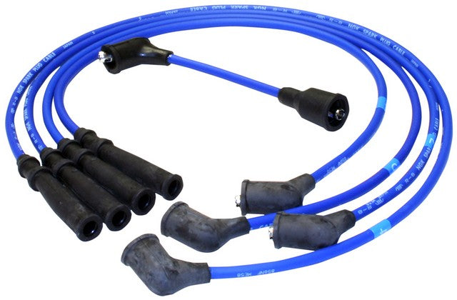 NGK Spark Plug Wire Set P/N:RC-ME58 Fits: Dodge Colt 90-89, Mitsubishi Galant 87-85, Mitsubishi Van 88-87, Plymouth Colt 90-89 - Image 1
