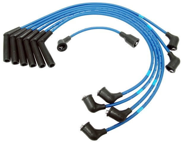 NGK Spark Plug Wire Set P/N:RC-ME61 Fits: Dodge Raider 1989, Dodge Ram 50 91-90, Mitsubishi Mighty Max 94-90, Mitsubishi Montero 94-89 - Image 1