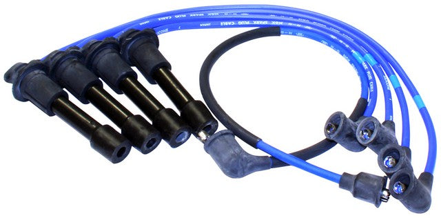 NGK Spark Plug Wire Set P/N:RC-ZX18 Fits: Ford Escort 96-91, Mazda 323 91-90, Mazda 323 95-93, Mazda Protege 94-90, Mercury Tracer 96-91 - Image 1