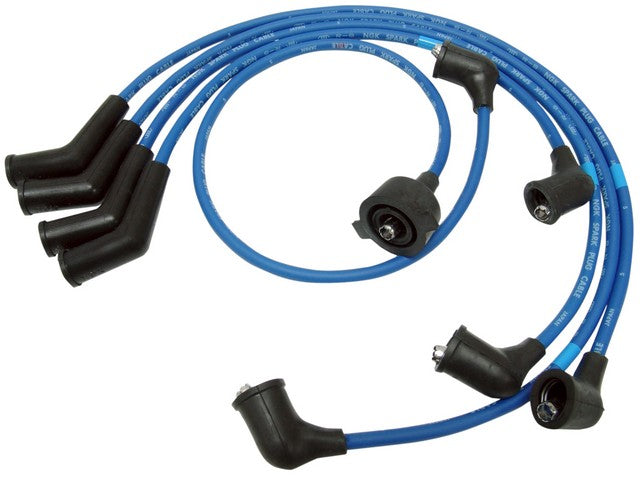 NGK Spark Plug Wire Set P/N:RC-HE85 Fits: Honda Civic 87-86, Honda Wagovan 87-86 - Image 1