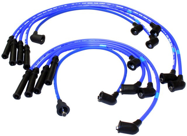 NGK Spark Plug Wire Set P/N:RC-NX87 Fits: Nissan D21 89-86, Nissan Pathfinder 88-87, Nissan Van 88-87 - Image 1
