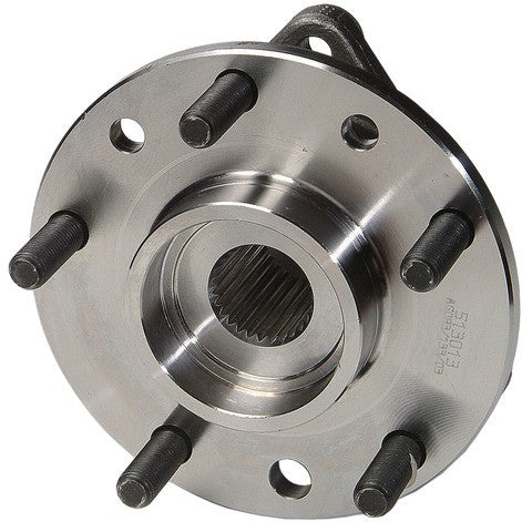 MOOG Hub Assemblies Wheel Bearing and Hub Assembly P/N:513013 Fits: Buick Riviera, Cadillac Eldorado, Cadillac Seville, Chevrolet Corvette, Chevrolet S10, Chevrolet S10 Blazer, GMC Jimmy, GMC S15, GMC S15 Jimmy, Oldsmobile Toronado - Image 1