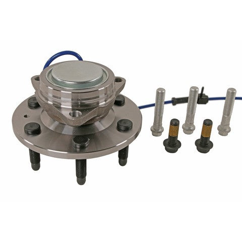 MOOG Hub Assemblies Wheel Bearing and Hub Assembly P/N:515071 Fits: Chevrolet Silverado 1500 06-05, Chevrolet Silverado 1500 Classic 2007, GMC Sierra 1500 06-05, GMC Sierra 1500 Classic 2007 - Image 1