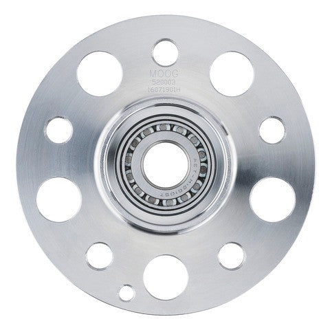 MOOG Hub Assemblies Wheel Bearing and Hub Assembly P/N:520003 Fits: Mercedes-benz C250, Mercedes-benz C300, Mercedes-benz C350, Mercedes-benz E350, Mercedes-benz E400, Mercedes-benz E550, Mercedes-benz Slc300, Mercedes-benz Slk250, Mercedes-benz Slk300 - Image 2