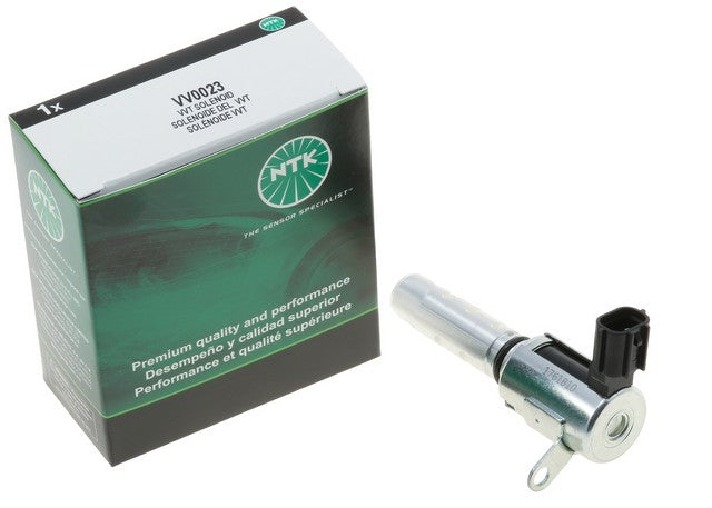 NTK Engine Variable Valve Timing (VVT) Solenoid P/N:VV0023 Fits: Lexus Es300, Lexus Es330, Lexus Rx300, Lexus Rx330, Lexus Rx400h, Toyota Avalon, Toyota Camry, Toyota Highlander, Toyota Sienna, Toyota Solara - Image 1