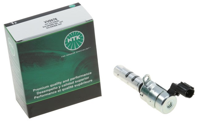NTK Engine Variable Valve Timing (VVT) Solenoid P/N:VV0076 Fits: Scion Xa 06-04, Scion Xb 06-04, Toyota Echo 05-00, Toyota Prius 09-01, Toyota Yaris 18-04 - Image 1