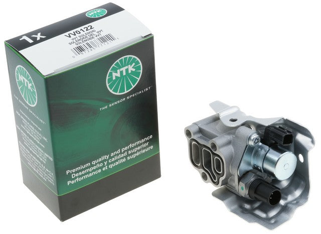 NTK Engine Variable Valve Timing (VVT) Solenoid P/N:VV0122 Fits: Acura Rsx 06-02, Honda Accord 07-03, Honda Civic 05-02, Honda Cr-v 09-02, Honda Element 11-03 - Image 1