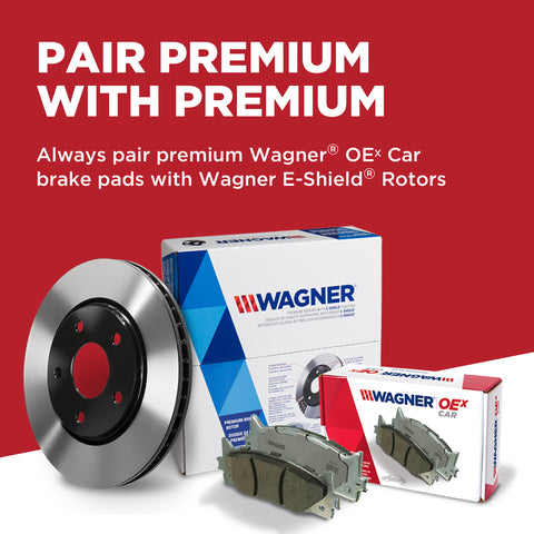 Wagner Brake Disc Brake Pad Set P/N:OEX1464 Fits: Ford Mustang 14-11 - Image 3