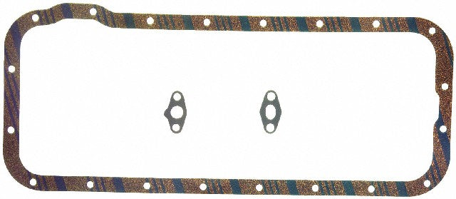FEL-PRO Engine Oil Pan Gasket Set P/N:OS 11701 C Fits: Ac 427, Ac 428, Ac Shelby Cobra, Edsel Bermuda, Edsel Corsair, Edsel Pacer, Edsel Ranger, Edsel Roundup, Edsel Villager, Ford 300 - Image 1
