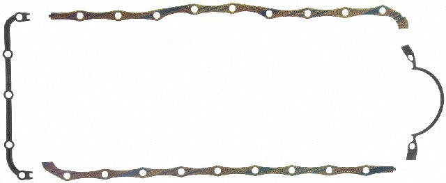 FEL-PRO Engine Oil Pan Gasket Set P/N:OS 13811 C Fits: Ford Bronco, Ford Club Wagon, Ford Country Sedan, Ford Country Squire, Ford Custom, Ford Custom 500, Ford E-100 Econoline, Ford E-100 Econoline Club Wagon, Ford E-150 Econoline - Image 1