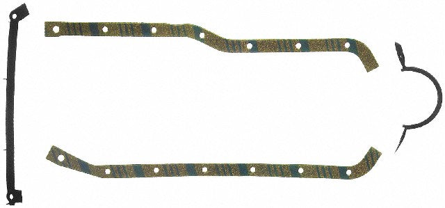 FEL-PRO Engine Oil Pan Gasket Set P/N:OS 30139 C-1 Fits: Chevrolet Chevy Ii, Chevrolet Monza, Chevrolet Nova, Chevrolet P10 Series, GMC G1000 Series, GMC P1000, GMC Pb1000 Series, GMC Suburban, Oldsmobile Starfire, Pontiac Acadian - Image 1