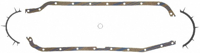 FEL-PRO Engine Oil Pan Gasket Set P/N:OS 30202 C Fits: Cadillac Calais, Cadillac Commercial Chassis, Cadillac Deville, Cadillac Eldorado, Cadillac Fleetwood, Cadillac Seville, Stutz Duplex, Stutz Limousine - Image 1