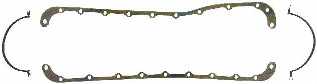 FEL-PRO Engine Oil Pan Gasket Set P/N:OS 30408 C Fits: Ford B-600, Ford B-700, Ford C600, Ford C700, Ford C800, Ford Country Sedan, Ford Country Squire, Ford Custom, Ford Custom 500, Ford E-100 Econoline - Image 1