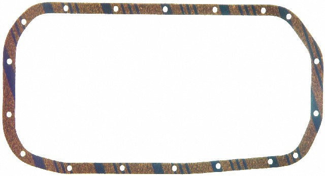 FEL-PRO Engine Oil Pan Gasket Set P/N:OS 30414 C Fits: Dodge Colt 95-79, Eagle Summit 96-89, Eagle Vista 92-88, Hyundai Excel 94-86, Hyundai Scoupe 92-91, Mitsubishi Mirage 96-85, Mitsubishi Precis 94-87, Plymouth Champ 82-79, Plymouth Colt 95-79 - Image 1