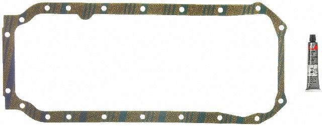 FEL-PRO Engine Oil Pan Gasket Set P/N:OS 30539 C Fits: Chevrolet Spectrum 88-85, Geo Spectrum 1989, Geo Storm 93-90, Isuzu I-mark 89-85, Isuzu Impulse 92-90, Isuzu Stylus 93-91, Lotus Elan 92-90, Pontiac Sunburst 88-85 - Image 1