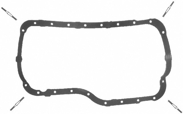 FEL-PRO Engine Oil Pan Gasket Set P/N:OS 34211 R Fits: Ford Ltd 1986, Ford Mustang 90-86, Ford Ranger 88-87, Ford Thunderbird 88-86, Mercury Capri 1986, Mercury Cougar 1986, Mercury Marquis 1986, Merkur Xr4ti 89-86 - Image 1