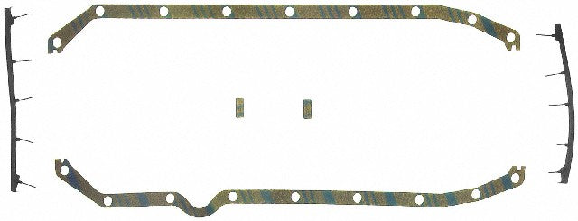 FEL-PRO Engine Oil Pan Gasket Set P/N:OS 6412 C Fits: Chevrolet Sedan Delivery, Chevrolet Truck, GMC 100, GMC 100-22, GMC 150, GMC 150-22, GMC 250, GMC 250-22, GMC 280-22, GMC 300 - Image 1