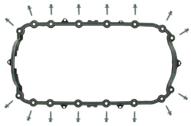 FEL-PRO Engine Oil Pan Gasket Set P/N:OS 30717 R - Image 1