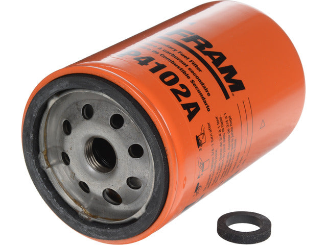 FRAM Fuel Filter P/N:P4102A Fits: Chevrolet C10, Chevrolet C10 Suburban, Chevrolet C20, Chevrolet C20 Suburban, Chevrolet C30, Chevrolet K10, Chevrolet K10 Suburban, Chevrolet K20, Chevrolet K20 Suburban, Chevrolet K30 - Image 1