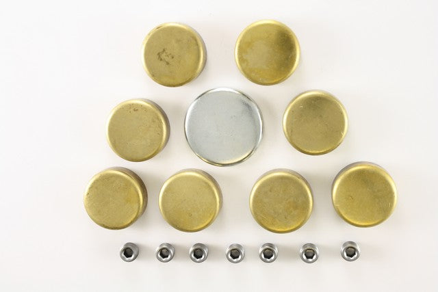 Pioneer Automotive Industries Engine Expansion Plug Kit P/N:PE-102-BR Fits: Chevrolet Bel Air, Chevrolet Biscayne, Chevrolet Blazer, Chevrolet Brookwood, Chevrolet C10, Chevrolet C10 Pickup, Chevrolet C10 Suburban, Chevrolet C1500 - Image 1