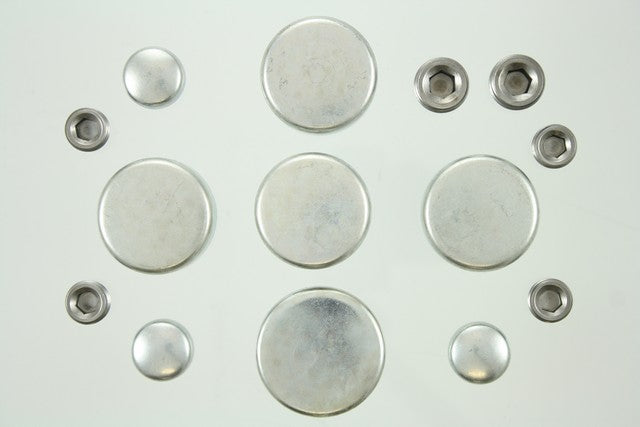 Pioneer Automotive Industries Engine Expansion Plug Kit P/N:PE-121 Fits: Chevrolet C10 Pickup, Chevrolet C10 Suburban, Chevrolet C20 Pickup, Chevrolet C20 Suburban, Chevrolet C30 Pickup, Chevrolet El Camino, Chevrolet K10 Suburban, Chevrolet K30 Pickup - Image 1