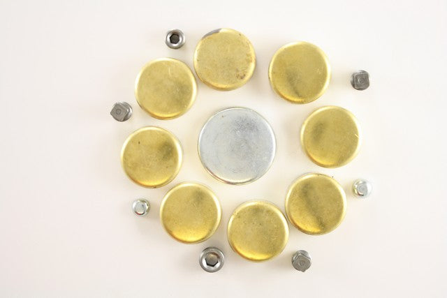 Pioneer Automotive Industries Engine Expansion Plug Kit P/N:PE-185-BR Fits: Chevrolet Astro, Chevrolet Blazer, Chevrolet C10, Chevrolet C1500, Chevrolet C20, Chevrolet C2500, Chevrolet Caprice, Chevrolet El Camino, Chevrolet Express 1500 - Image 1