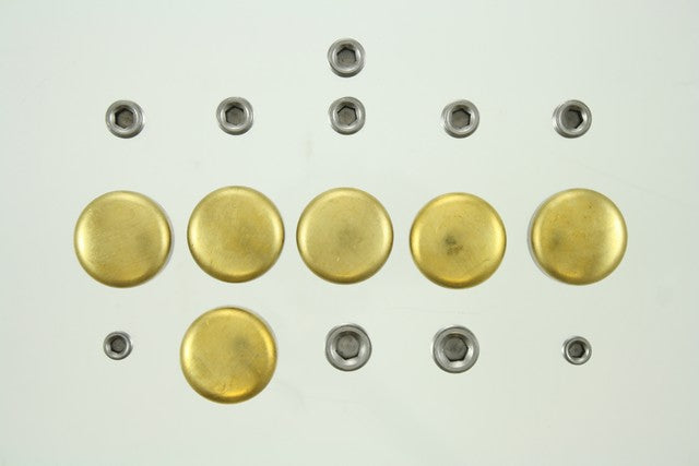 Pioneer Automotive Industries Engine Expansion Plug Kit P/N:PE-276-BR Fits: Buick Century, Buick Regal, Buick Skylark, Chevrolet Beretta, Chevrolet Camaro, Chevrolet Cavalier, Chevrolet Celebrity, Chevrolet Corsica, Chevrolet Lumina - Image 1