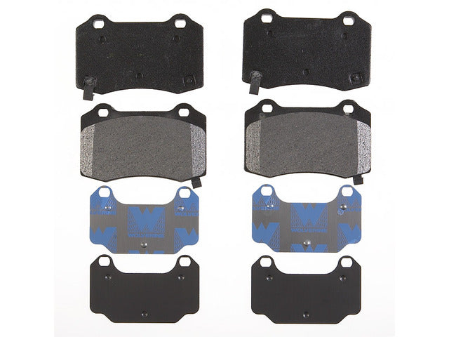 Raybestos Brakes Disc Brake Pad Set P/N:PGD1053M Fits: Cadillac Cts, Cadillac Escalade, Cadillac Escalade Esv, Cadillac Escalade Ext, Cadillac Sts, Chevrolet Astro, Chevrolet Avalanche 1500, Chevrolet Avalanche 2500, Chevrolet Camaro - Image 1